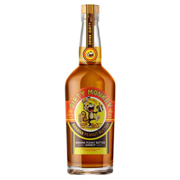 Dirty Monkey Banana Peanut Butter Whisky 0.7 L DRS