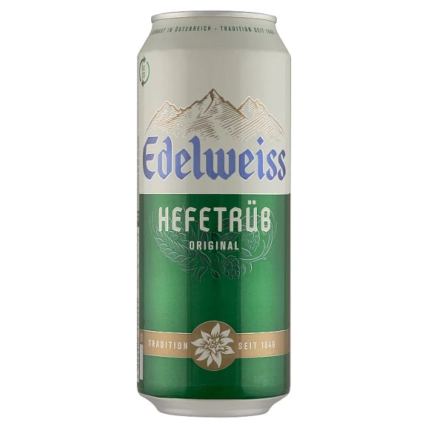 Edelweiss Hefetrüb búzasör dobozos 0.5 L DRS