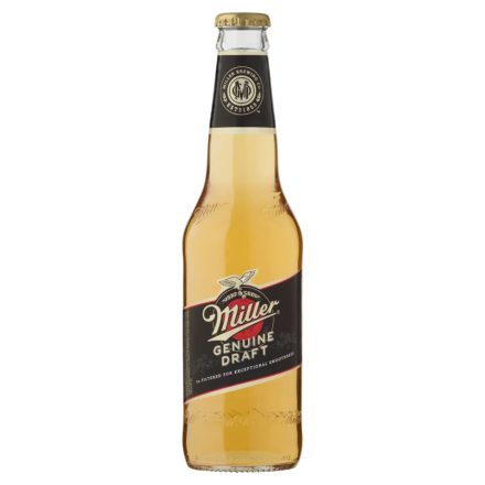 Miller üveges Sör 0.33 L DRS