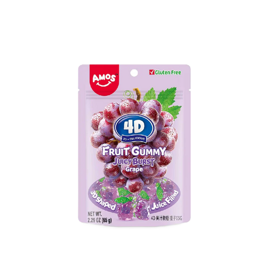 Amos 4D Juicy Burst Grape 65 gr.