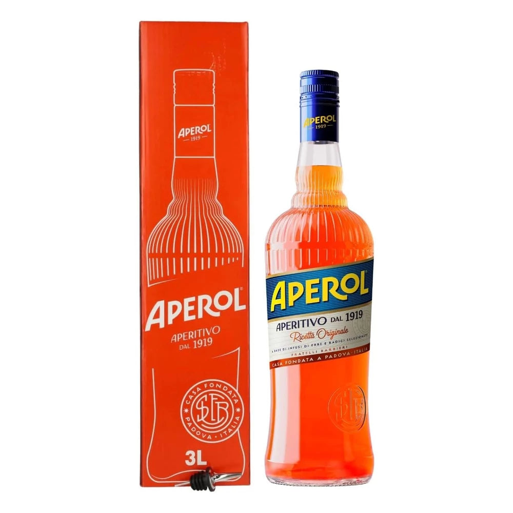 Aperol Aperitivo Keserű Likőr 3 L DD.