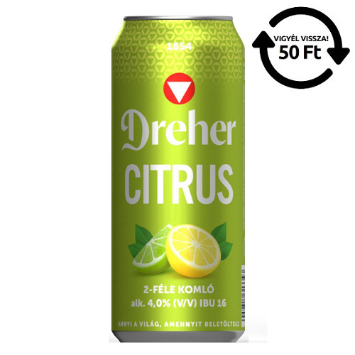 Dreher Citrus 0.5 L DRS