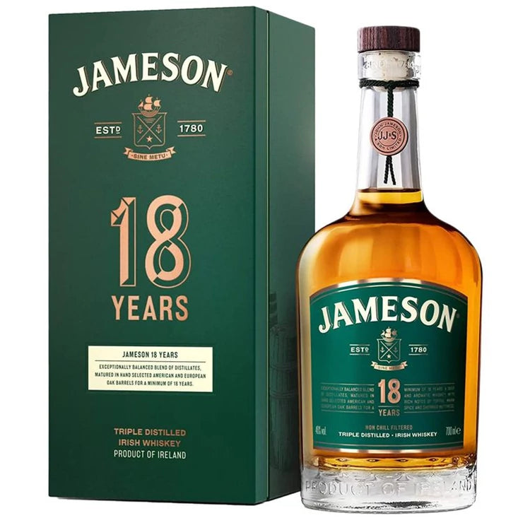 Jameson Whisky 18 years Triple Distilled Irish 0.7 L DD.