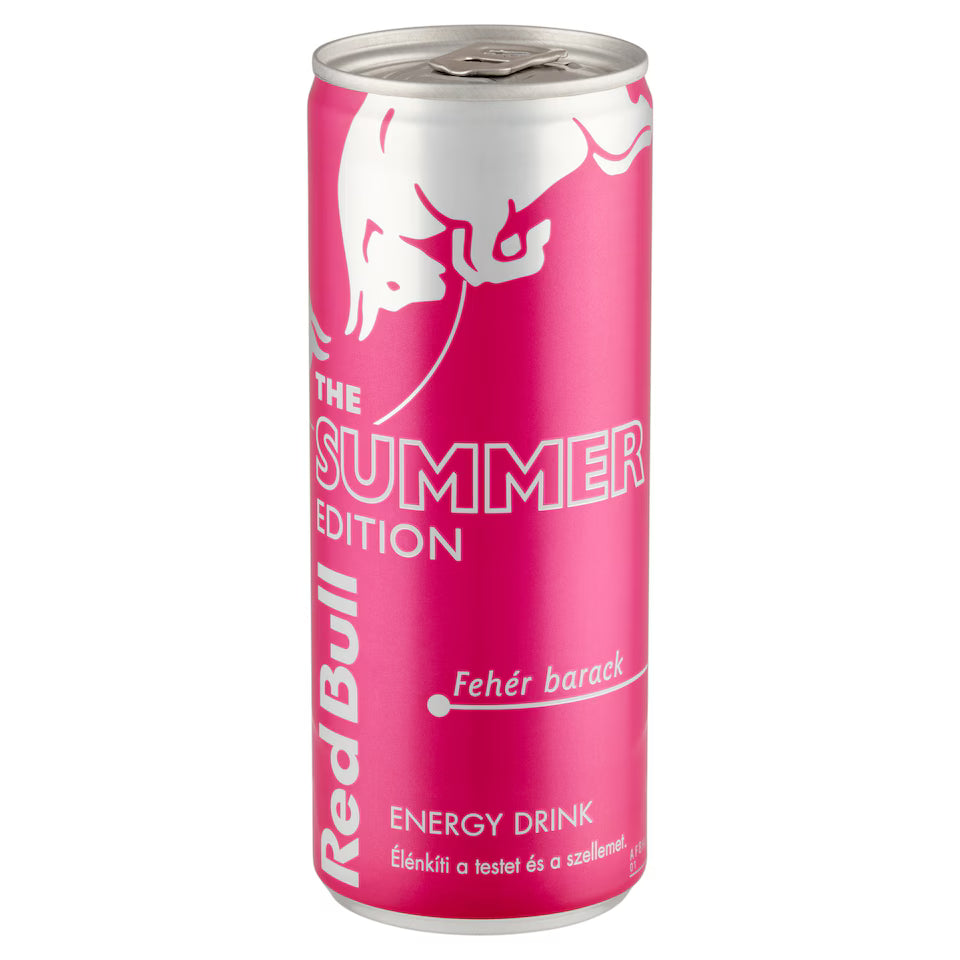 Red Bull The Peach Edition Fehér Barack 250 ml DRS