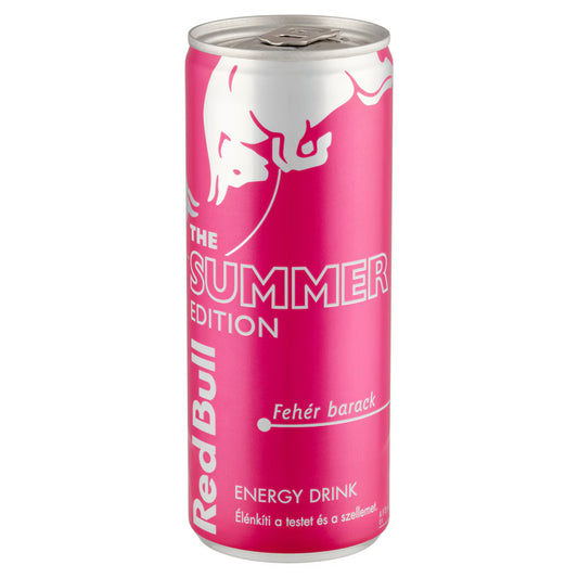 Red Bull The Peach Edition Fehér Barack 250 ml DRS